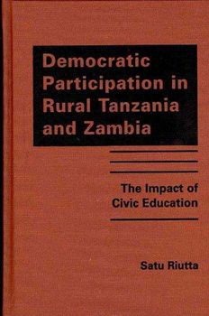 Democratic Participation in Rural Tanzania and Zambiademocratic 