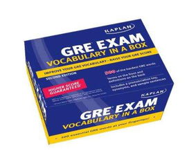 Kaplan GRE Exam Vocabulary in a Boxkaplan 