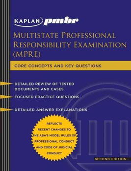Kaplan PMBR Multistate Professional Responsibility Exam (MPRE)kaplan 