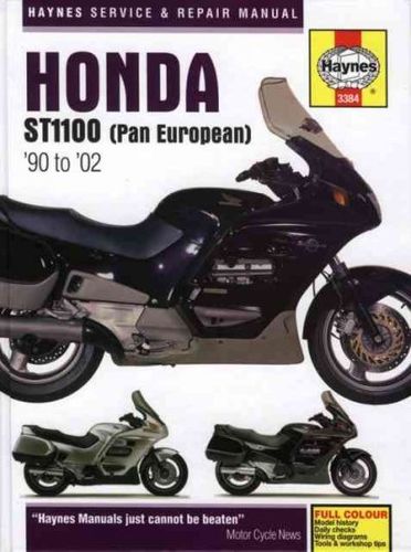 Haynes Honda ST1100 V-Fours Service and Repair Manualhaynes 