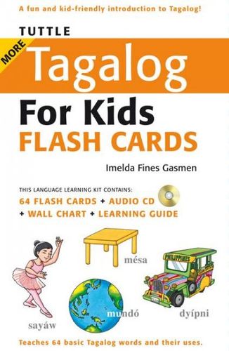 Tuttle More Tagalog for Kids Flash Cardstuttle 