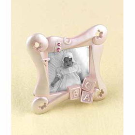 Pink ABC Blocks Frame Case Pack 1pink 