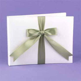 Ivory Customized with Color Guest Book Case Pack 1ivory 