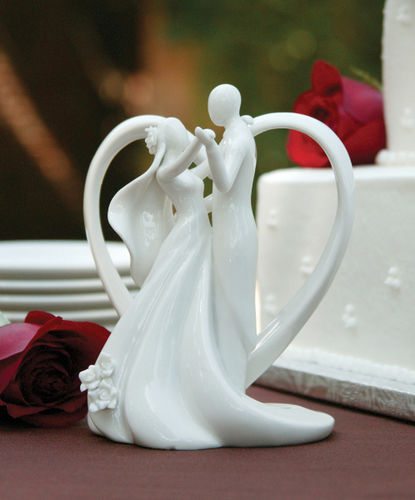 Heart Arch and Couple Cake Top Case Pack 1heart 