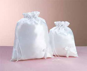 White Keepsake Bag Case Pack 1white 