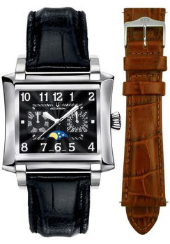 Men's Innsbruck Multi-Function Black Leathermen 