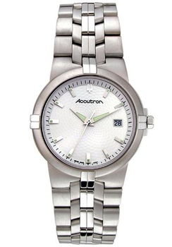 Men's Greenwich Silver Guilloche Pattern Dialmen 