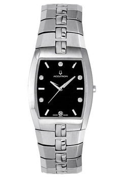 Men's Lucerne Stainless Steel Diamondmen 