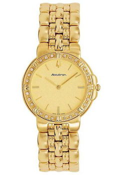 Men's Yellow Gold Tone Diamondmen 