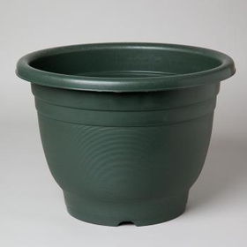 Dark Green Plastic Planter Case Pack 12dark 