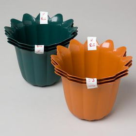 3 Pack Tulip Design Planters Case Pack 72