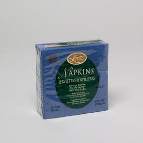 Navy Blue Linette Beverage Napkins Case Pack 72navy 