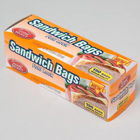 Fold Lock Sandwich Bags Case Pack 24fold 