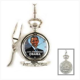 Barack Obama Pocket Watch Case Pack 1barack 