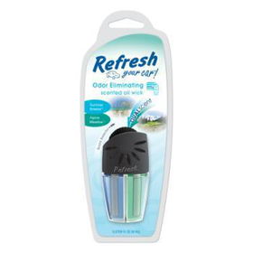 Refresh Your Car Dual Scent Oil Wick-Alpine Meadow Case Pack 3refresh 