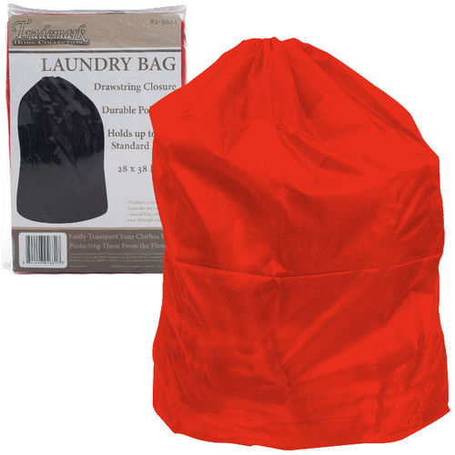 Heavy Duty Jumbo Sized Nylon Laundry Bag - RED