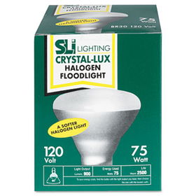 SLI Lighting 15669 - Incandescent Reflector Indoor Floodlight Bulb, 75 Wattssli 