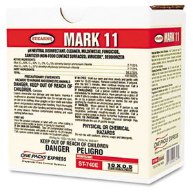 Stearns ST0740EST - Mark 11 Disinfectant Cleaner 10 .5 oz Packets/Boxstearns 
