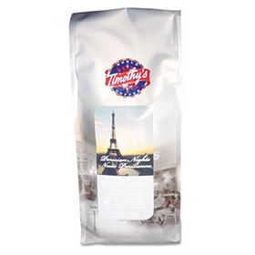 Timothy's World Coffee PB8025 - Parisian Nights Ground Coffee, 10 oz. Bag
