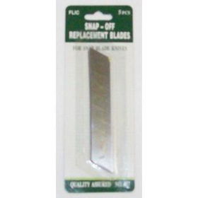 Snap-Off Replacement Blades 1/2" 5 Pieces Case Pack 288snap 