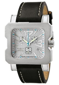 Men's Vasuki Speedway Chronograph Black Leathermen 