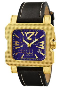 Men's Vasuki Speedway Chronograph Black Leathermen 