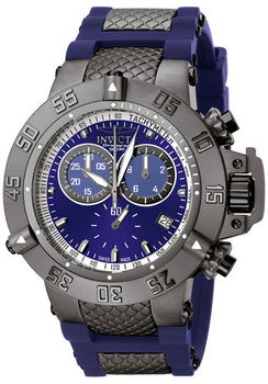 Men's Subaqua Chronograph Blue Rubbermen 