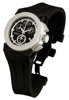 Unisex Akula Chronograph Black Rubberunisex 