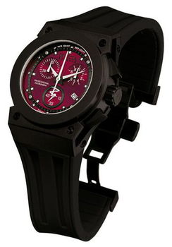 Unisex Akula Chronograph Black Rubberunisex 