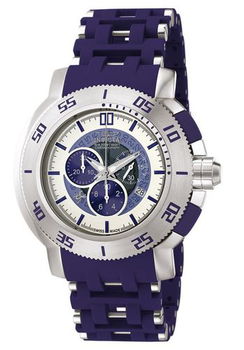 Men's Sea Spider Chronograph Blue Rubbermen 