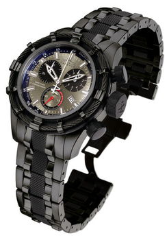 Men's Bolt Reserve Chronograph Black Stainless Steelmen 