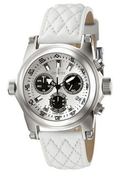 Women's Force Chronograph White Leatherwomen 