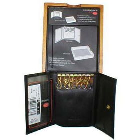 Rolf's Genuine Leather Key Case - Black Case Pack 48