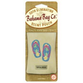 Bahama Bag Co. Scent Pouch -Flip Flops / Tropical Case Pack 6