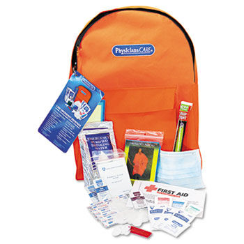 PhysiciansCare 90123 - Personal Emergency First Aid Kit, Back Pack