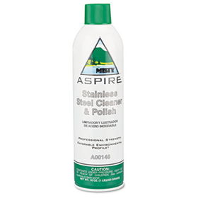 Misty A0014620 - Aspire Stainless Steel Cleaner & Polish, 16 oz. Aerosol Can