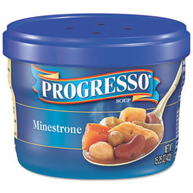 General Mills SN42183 - Progresso Soup Microwave Bowls, Minestrone, 15.25 oz, 6 Bowls/CT