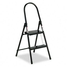 Louisville L434202BX - #560 Steel Qwik Step Platform Ladder, 16-7/8w x 19-1/2 Spread x 41h, Black