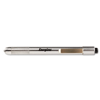 Aluminum Pen LED Flashlight, 2 AAA, Blackenergizer 