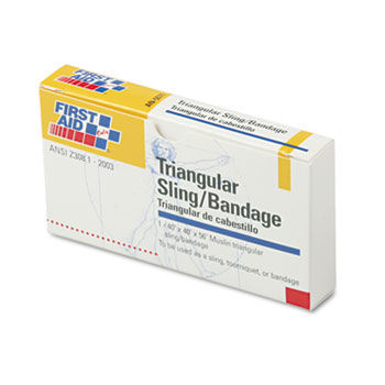 First Aid Only AN5071 - First-Aid Refill Sling/Tourniquet Triangular Bandages, 40 x 40 x 56, 10/Packaid 