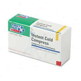 First Aid Only B503 - Instant Cold Compress, 1 Compress/Box, 4 x 5aid 