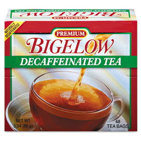 Bigelow 00356 - Single Flavor Tea, Decaffeinated Black, 48 Bags/Box