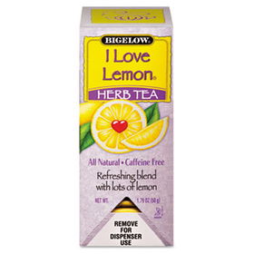 Bigelow 00399 - Single Flavor Tea, I Love Lemon, 28 Bags/Box