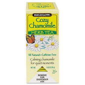 Bigelow 0401 - Single Flavor Tea, Cozy Chamomile, 28 Bags/Boxbigelow 
