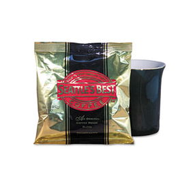 Seattle's Best 195893 - Premeasured Coffee Packs, Decaffeinated, 2 oz Packet, 18/Boxseattle 