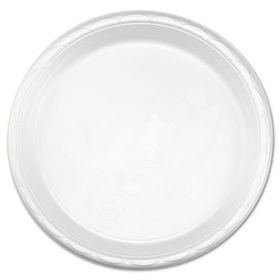 Dispoz-o GFP10500 - Tableware, Plates, Round, 10 dia., White, 500/Carton