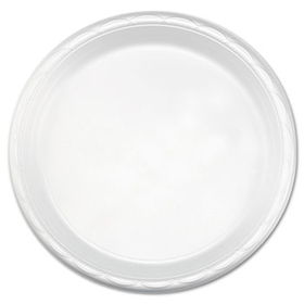 Dispoz-o GFP9500 - Tableware, Plates, Round, 9 dia., White, 500/Carton