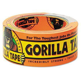 GorillaTM 6035182 - Gorilla Tape, Extra-Thick, All-Weather Duct Tape,Black, 1 7/8 x 35 Yds, 3 Core