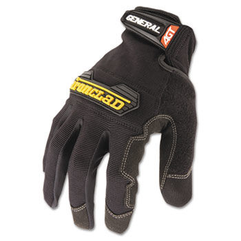 Ironclad GUG04L - General Utility Spandex Gloves, 1 Pair, Black, Largeironclad 