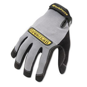 Ironclad WFU04L - Workforce Utility Spandex Gloves, One Pair, Gray, Largeironclad 